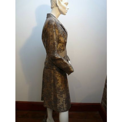 MICHEL AMBERS PEWTER DRESS SUIT RET £429 BNWT in 8 & 10 FREE P&P