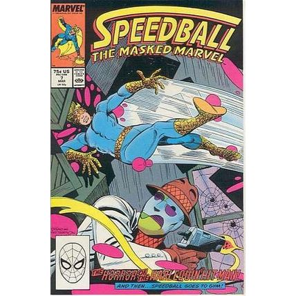 Speedball (Vol 1) The Masked Marvel # 007 NM MODERN AGE COMICS