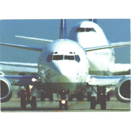 Aviation; passenger aircraft; Boeing 737-300/Boeing 747-400, Lufthansa issue