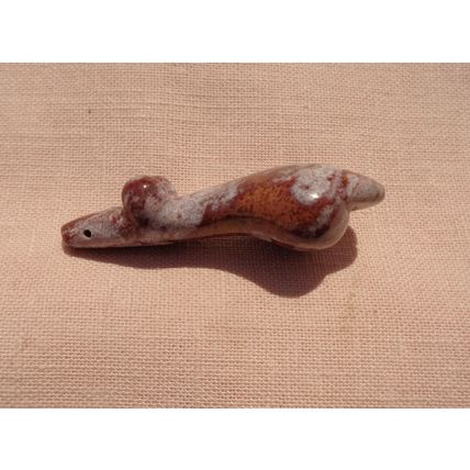 A Ocean Jasper Goddess Pendant Bead 50mm Female Body Gemstone Jewelry Making