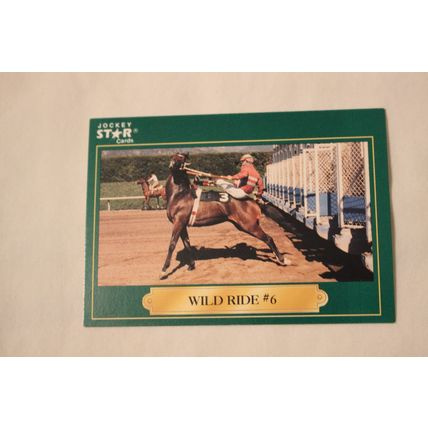 Wild Ride #6 1991 Jockey Star NO. 218