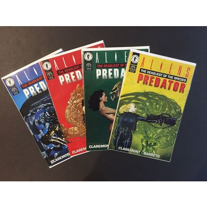 Aliens/Predator: Deadliest of the Species #s 1-4, inc. series, Exc. Condition