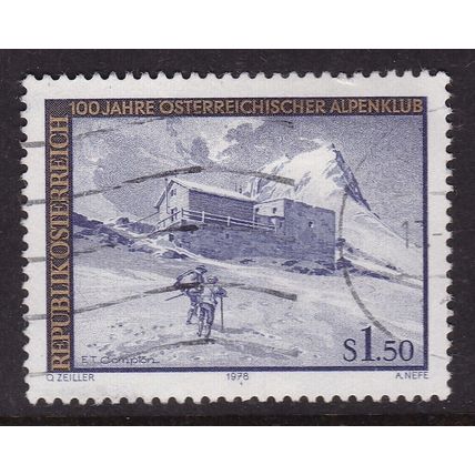 Austria 1978 Austrian Alpine Club Fine Used SG 1825 VGC