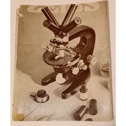 Rare Hardcover Carl Zeiss Microscope Catalog 1934 Edition w UK Prices