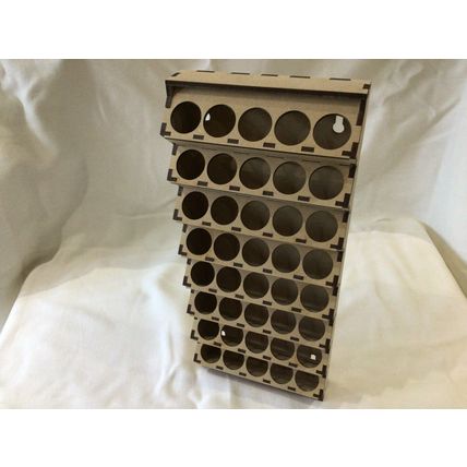 Wall Mounted Space Saving Paint Rack Cabinet