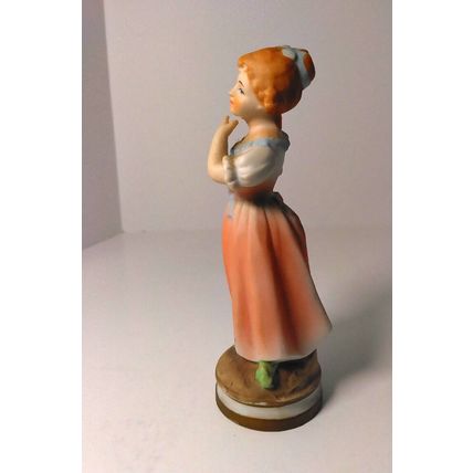 Young Girl Ceramic Collectible Home Decor c-2109x Farmhouse Ardco Dallas Japan