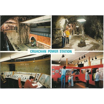 Cruachan Power Station, Scotland, UK - Photographic Postcard