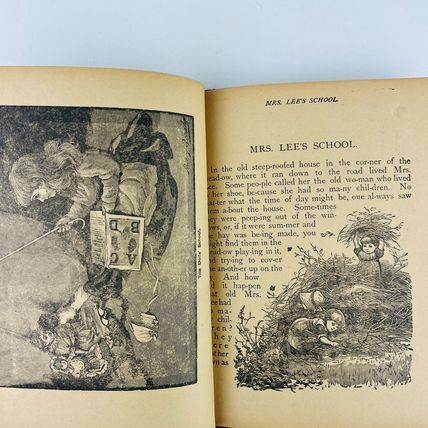 Little Tots Own Book Hardcover 1903 Aunt Virginia Series