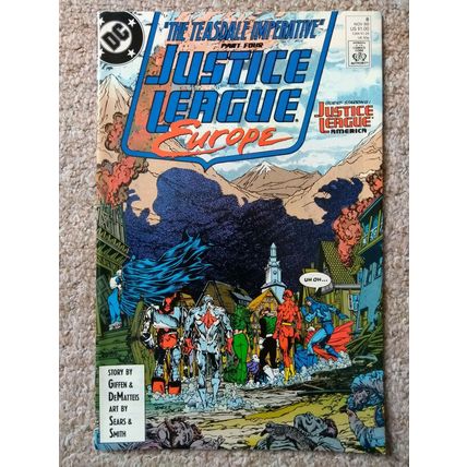 JUSTICE LEAGUE EUROPE # 8 (1989) DC COMICS (VFN Condition)