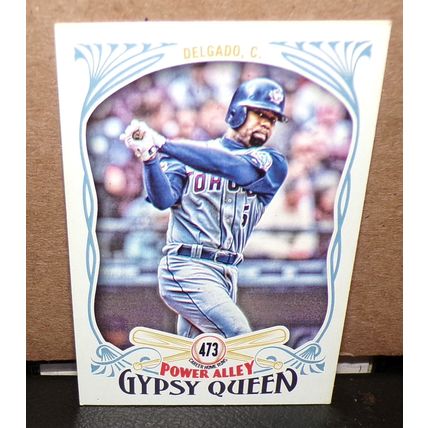 TOPPS GYPSY QUEEN 2016 CARLOS DELGADO 473 HOME RUNS CARD #PA5