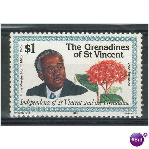 Grenadines St. Vincent 1979 - SG 162 - Independence $1 MNH