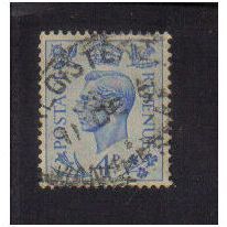 1950 GB GEORGE V1 4D BLUE F/U SG508