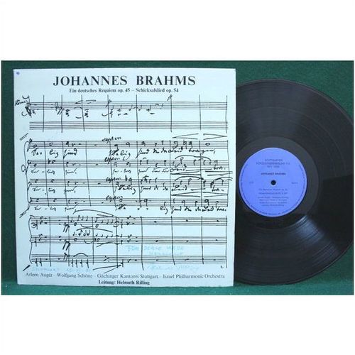 Auger/Rilling - Brahms: A German Requiem/Schicksalslied - SKV 78305 - EX+