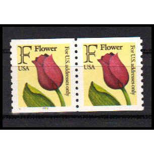 2518 29c F Flower Very Fine MNH CNP Left 1222 PA1201