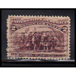 Used 231 2c Landing of Columbus Fine K1134
