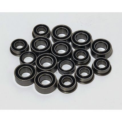 (16pcs) SCHUMACHER Mi2 PRO RACING SEDAN Rubber Sealed Ball Bearing Set