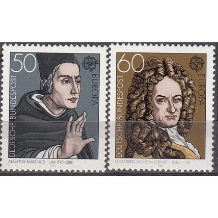 Deutschland 1980 Michel 1049 - 1050 Neuf ** Cote (2011) 3.00 € Europa CEPT