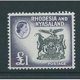 rhodesia and nyasaland sg31 sg 31 hm