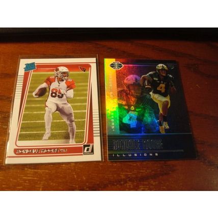 2020-2021, Panini, 6-Rc Cards, RONDALE MOORE Rc, Cardinals