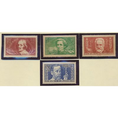 France Stamps Scott #B48 To B53, Mint Never Hinged, Pictures Of All