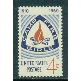 1167 4c Camp Fire Girls Fine MNH MA0252