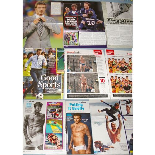 DAVID BECKHAM 149x Clippings