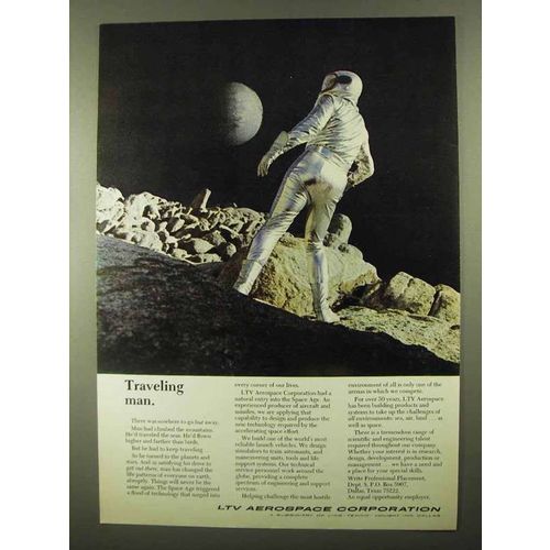 1968 LTV Aerospace Corporation Ad - Traveling Man