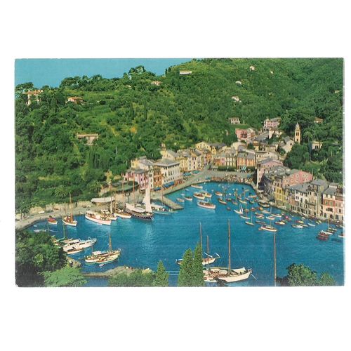 PORTOFINO, ITALY unused vintage postcard #