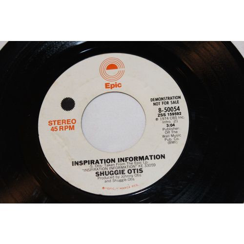 Shuggie Otis Promo 45-INSPIRATION INFORMATION STEREO/MONO