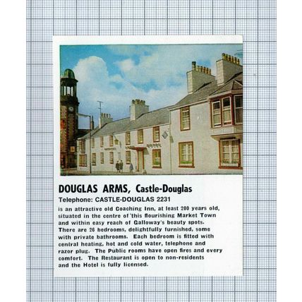 (5320) Douglas Arms Castle Douglas - 1976 Clip