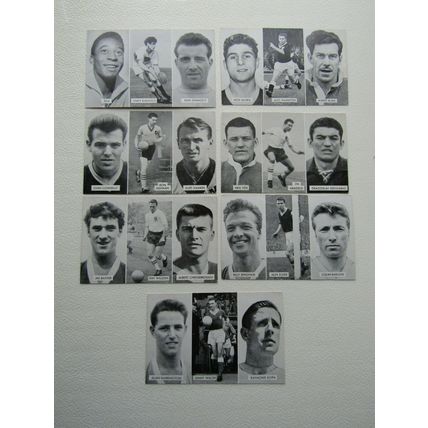 DC Thompson 1962 Cup-Tie Stars of All Nations Card Variants (ef1)