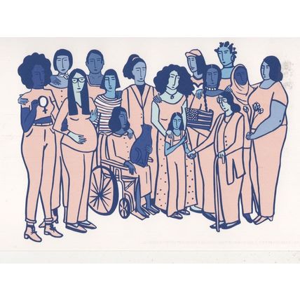 Anti Racism Equality Disabled Human Rights Art Political Postcard