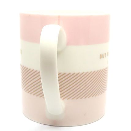 But First, Coffee Mug Fine China Pastel Pinks 9 CM - Comes Boxed