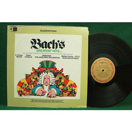 Ormandy/Casals/Biggs/Carlos - Bach’s Greatest Hits-Vol. 1 - MQ 32054 - NM
