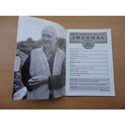 West Somerset Railway Journal Number 108 Autumn 2004 Heritage Steam