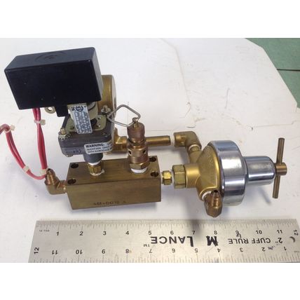 new HARRIS 47-50 CR ACETELENE GAS REGULATOR PRESSURE ASSEMBLY 481-0012 A,DK