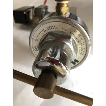 new HARRIS 47-50 CR ACETELENE GAS REGULATOR PRESSURE ASSEMBLY 481-0012 A,DK