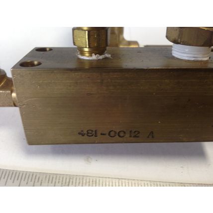 new HARRIS 47-50 CR ACETELENE GAS REGULATOR PRESSURE ASSEMBLY 481-0012 A,DK