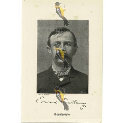 Edward Bellamy, Journalist & Author, Book Illustration (Print), 1895
