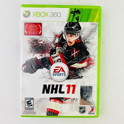 NHL 11 EA Sports Electronic Arts Xbox 360 Chicago Blackhawk Jonathon Toews Cover