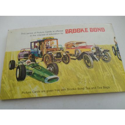 Brooke Bond - History Of The Motor Car - Complete Album with Picture Cards