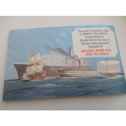 Brooke Bond - The Saga Of Ships - Complete Album with Picture Cards