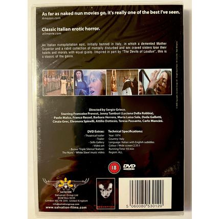 Sinful Nuns of Saint Valentine (1974) - Directed by Sergio Grieco Mint Sealed