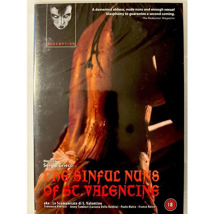 Sinful Nuns of Saint Valentine (1974) - Directed by Sergio Grieco Mint Sealed