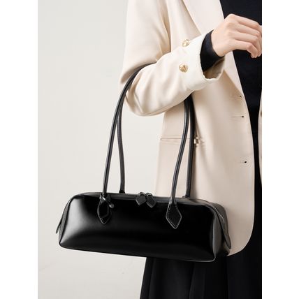 Women Genuine Leather Crossbody Bags Women's Tote Shoulder Bag Black