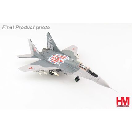 MIG-29A WING CDR MARIAN PISAREK POLISH AIR FORCE 2016 - HOBBY MASTER HA6515 1/72