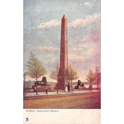 London. Cleopatra's Needle : Tuck Oilette 770
