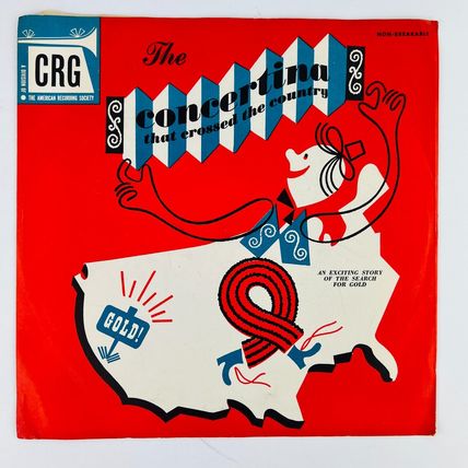 Norman Rose The Concertina That Crossed The Country 78RPM 10" Vinyl Record CR 78