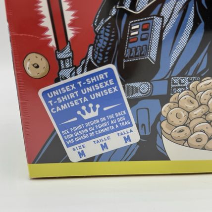 Vader Crunch Star Wars T-Shirt Cereal Funko Exclusive Sith Lord Sz Med Unisex