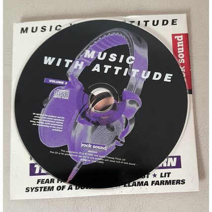 Music With Attitude - Volume 3 : Promotional CD from Rock Sound Magazine